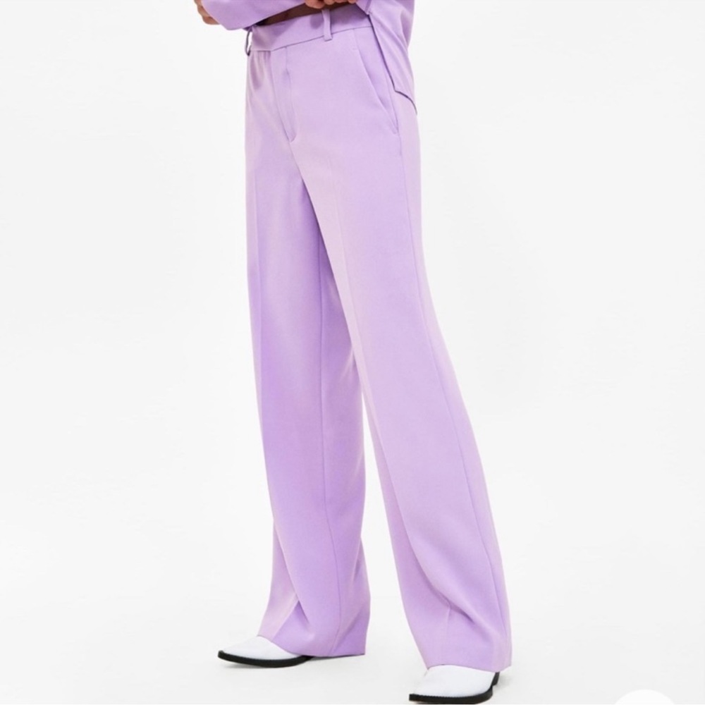 Zara Lilac Trousers
